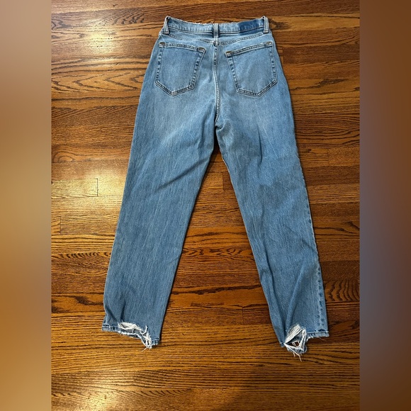 Abercrombie Curve Love Ankle Straight Ultra High Rise Jean - Picture 2 of 3